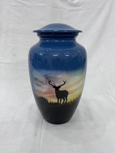 Majestic deer sunset - majestic, urna
