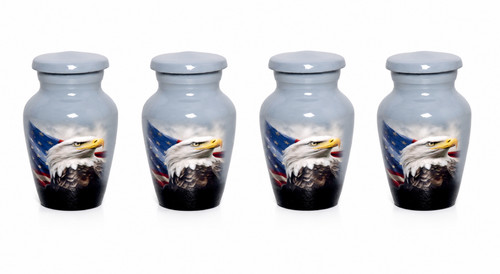 Patriotic hearts eagle set - hearts,