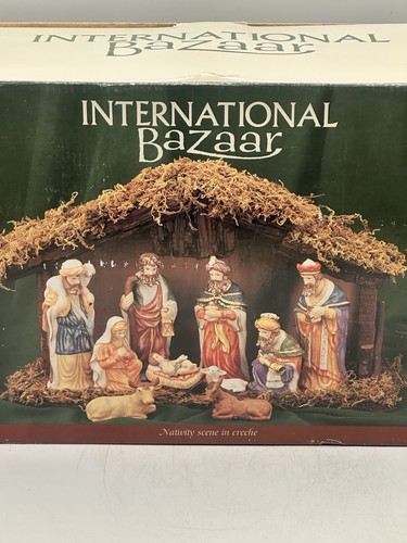 Presepe bazar internazionale - presepe,