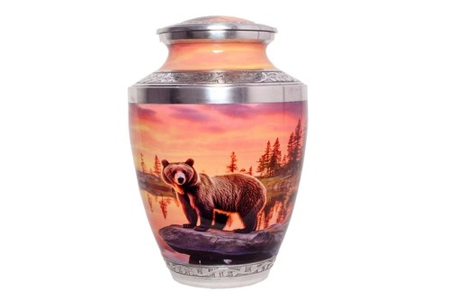 Urna crematrice orso per - urna,